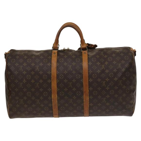LOUIS VUITTON Monogram Keepall Bandouliere 60 Boston Bag M41412 - Picture 2 of 16
